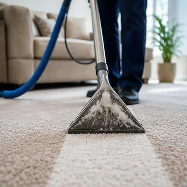 On-site carpet steam cleaning in Williamstown
