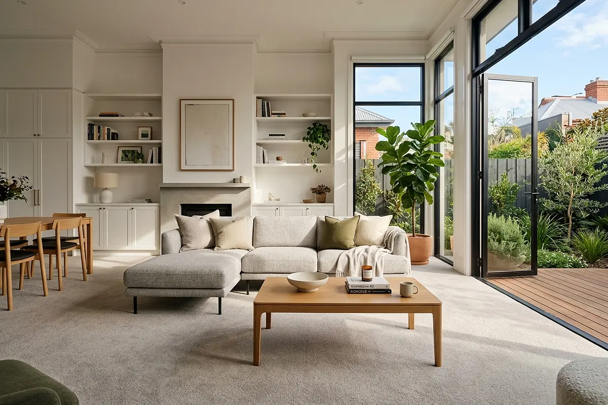 Residential carpet cleaning in Williamstown