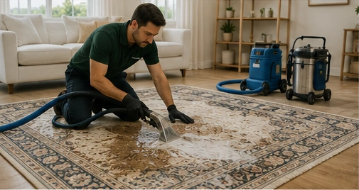 On-site Rug Cleaning in Williamstown